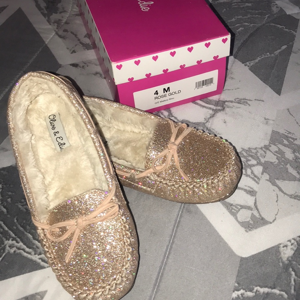 Glitter Moccasins
